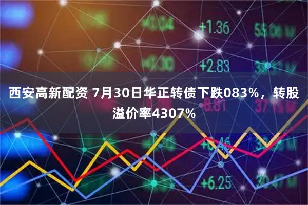 西安高新配资 7月30日华正转债下跌083%，转股溢价率4307%